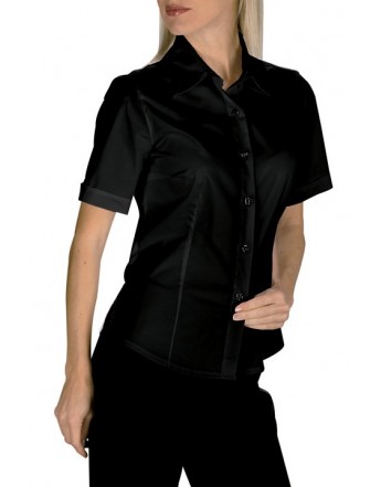 CAMISA M/C.TENERIFE.STRECHT.136GR. NEGRA