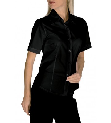 CAMISA M/C.TENERIFE.STRECHT.136GR. NEGRA