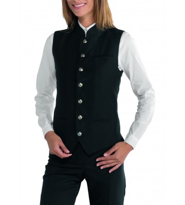 CHALECO UNISEX SALISBURGO.100% POLY.220GR. NEGRO.