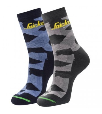 CALCETINES CAMUFLAJE FLEXIWORK PACK 2