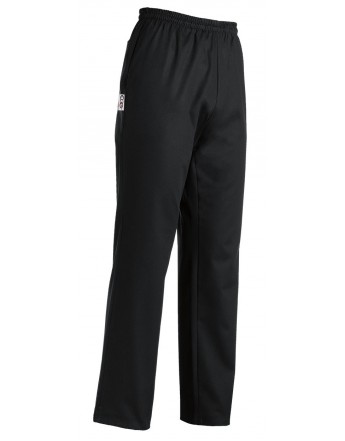 PANTALON UNISEX COCINA BLACK .GOMA CINTURA+CINTA AJUSTABLE.