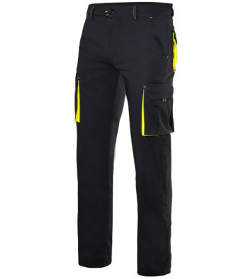 PANTALON STRETCH BICOLOR MULTIBOLSILLOS