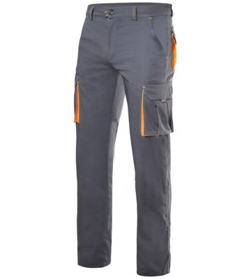 PANTALON STRETCH BICOLOR MULTIBOLSILLOS