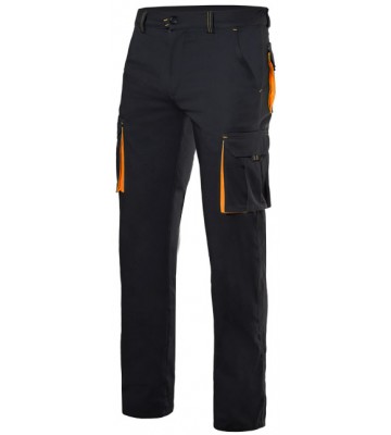 PANTALON STRETCH BICOLOR MULTIBOLSILLOS