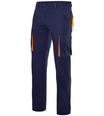 PANTALON STRETCH BICOLOR MULTIBOLSILLOS