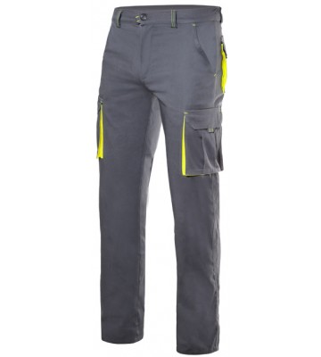 PANTALON STRETCH BICOLOR MULTIBOLSILLOS