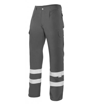 PANTALON MULTIBOLSILLOS CON CINTAS REFLECTANTES