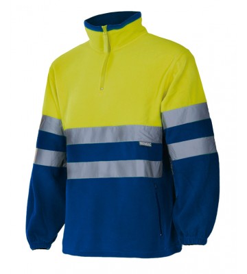 FORRO POLAR BICOLOR ALTA VISIBILIDAD