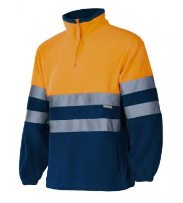 FORRO POLAR BICOLOR ALTA VISIBILIDAD