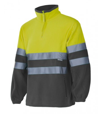 FORRO POLAR BICOLOR ALTA VISIBILIDAD