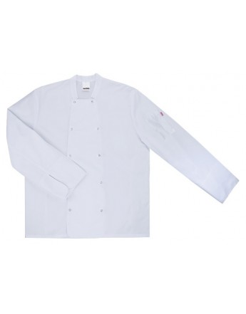 CHAQUETA COCINERO M/L CON AUTOMATICOS