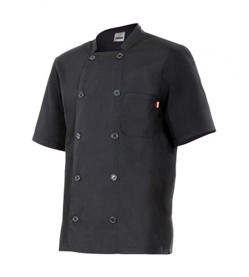 CHAQUETA COCINERO MANGA CORTA