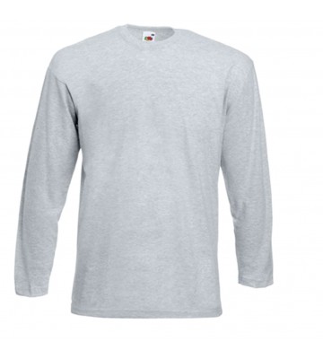CAMISETA M/L VALUEWEIGHT 61038 FRUIT OF THE LOOM