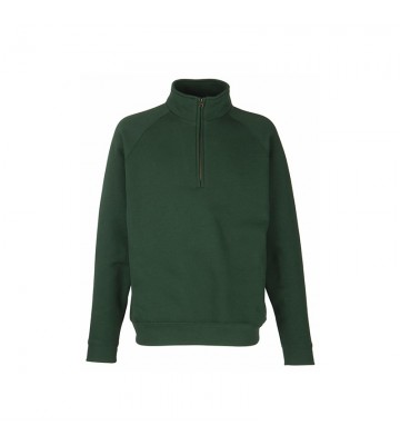 SUDADERA CON CREMALLERA CORTA