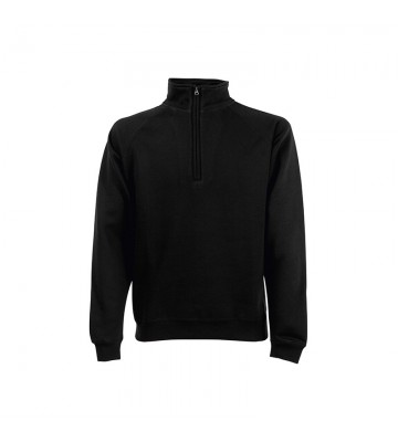 SUDADERA CON CREMALLERA CORTA