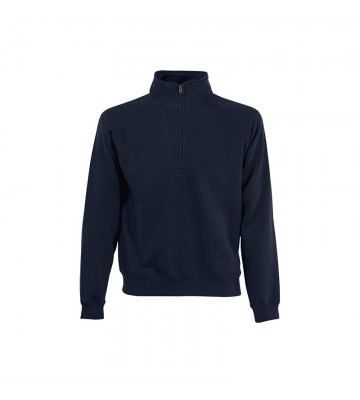 SUDADERA CON CREMALLERA CORTA