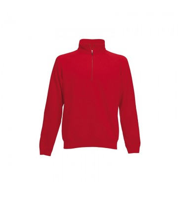 SUDADERA CON CREMALLERA CORTA