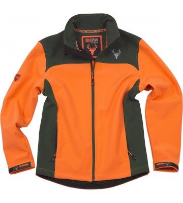 JAQUETA WORKSHELL HUNTERTEAM ALTA VISIBILIDAD