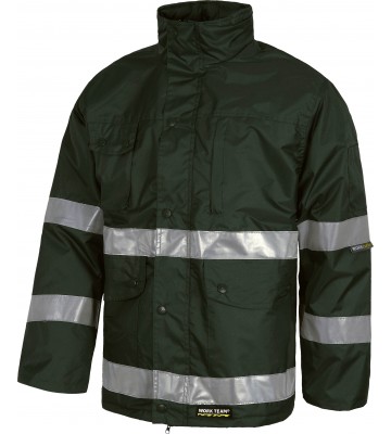 PARKA TEJIDO OXFORD CINTAS REFLECTANTES