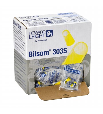 BILSOM 303L SIN CORDON PARES SUELTOS PROTECTORES AUDITIVOS, OREJERAS