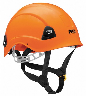 VERTEX BEST NARANJA, CASCO CONFORTABLE PARA LOS TRABAJOS EN ALTURA Y EL RESCATE