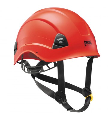 VERTEX BEST ROJO, CASCO CONFORTABLE PARA LOS TRABAJOS EN ALTURA Y EL RESCATE