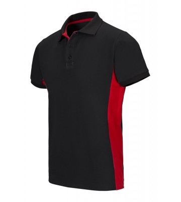 POLO BICOLOR MANGA CORTA