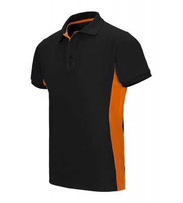 POLO BICOLOR MANGA CORTA