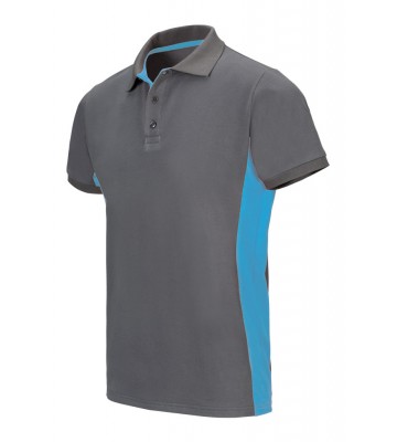 POLO BICOLOR MANGA CORTA
