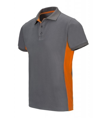 POLO BICOLOR MANGA CORTA