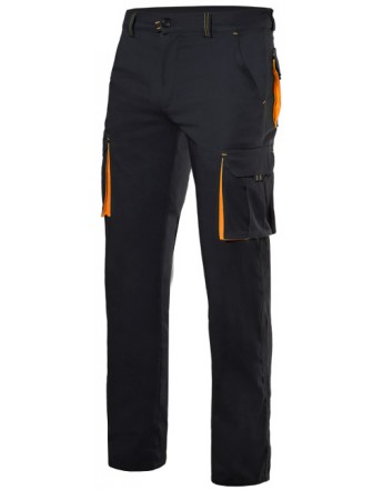 PANTALON STRETCH BICOLOR MULTIBOLSILLOS FORRADO